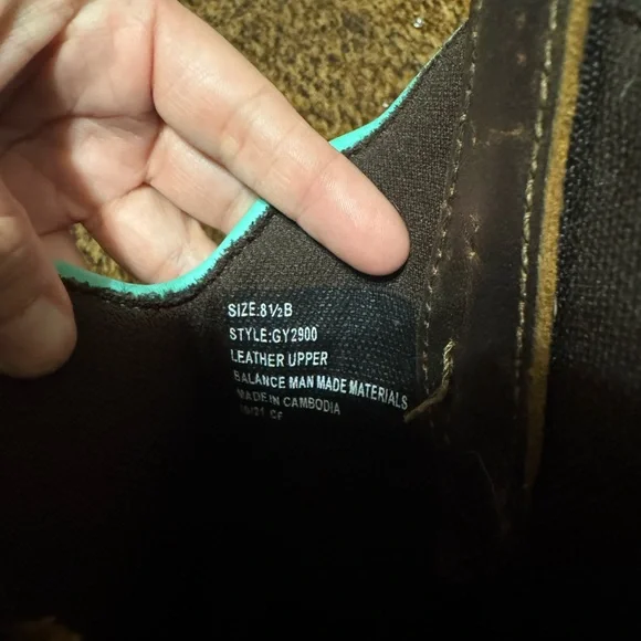 Women’s Justin cowboy boots - Picture 4 of 4